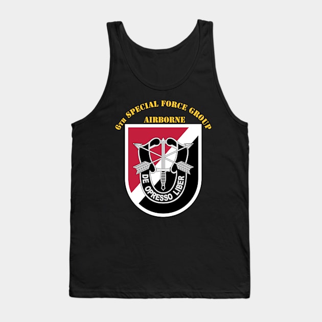 6th Special Forces Group Tank Top by MBK